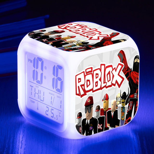 LED ébresztőóra Roblox - több változatban