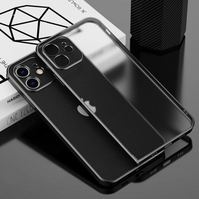 Szilikon átlátszó tok iPhone X készülékhez - több színben