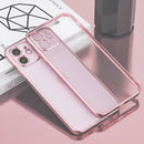 Szilikon átlátszó tok iPhone X készülékhez - több színben