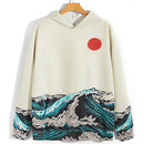 Japán témájú pulóver - több színben