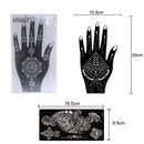 Henna indiai tetoválás sablon készlet 24db