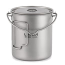 Kültéri titán főzőedénykészlet - több változatban